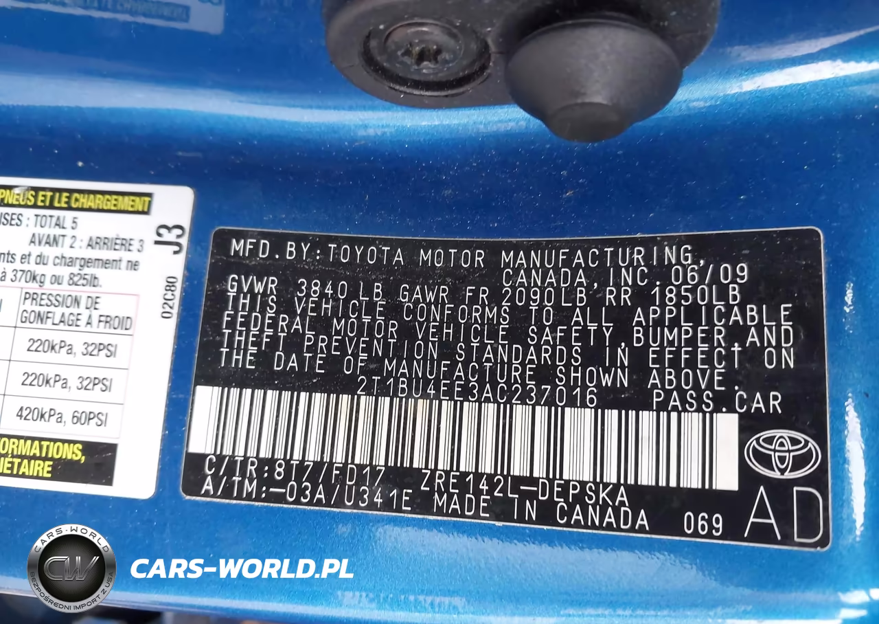 2010 Toyota Corolla S VIN:2T1BU4EE3AC237016 - 9