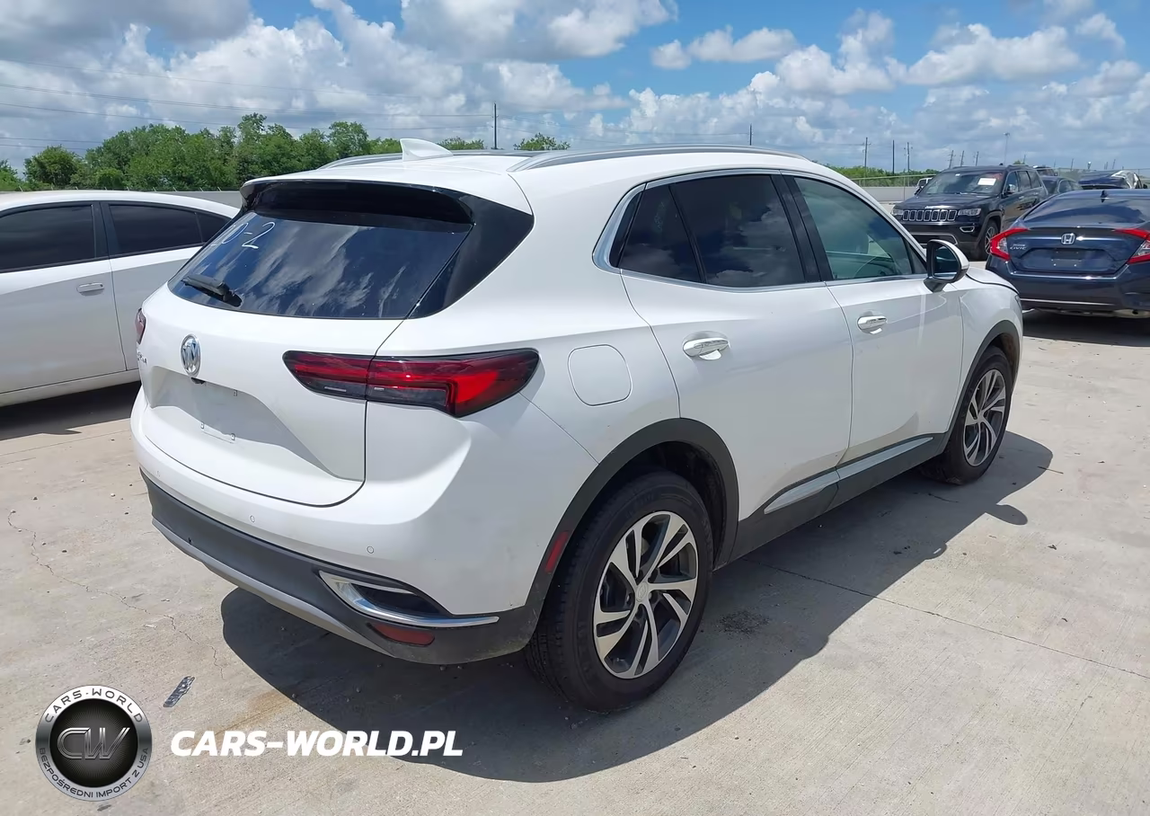 2021 Buick Envision Awd Essence VIN:LRBFZPR41MD111376 - 4