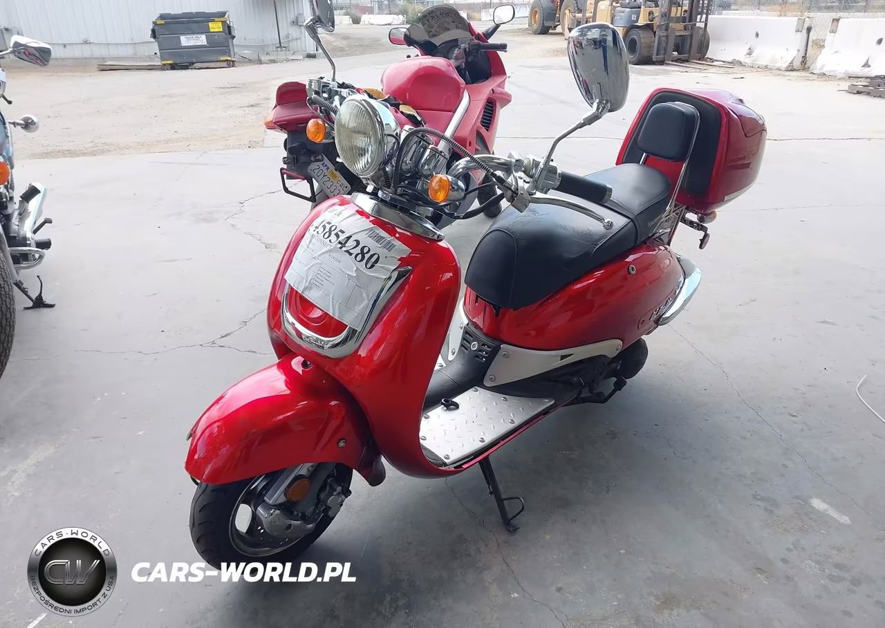 2008 Znen Scooter VIN:L5YTCKPA381225140 - 2