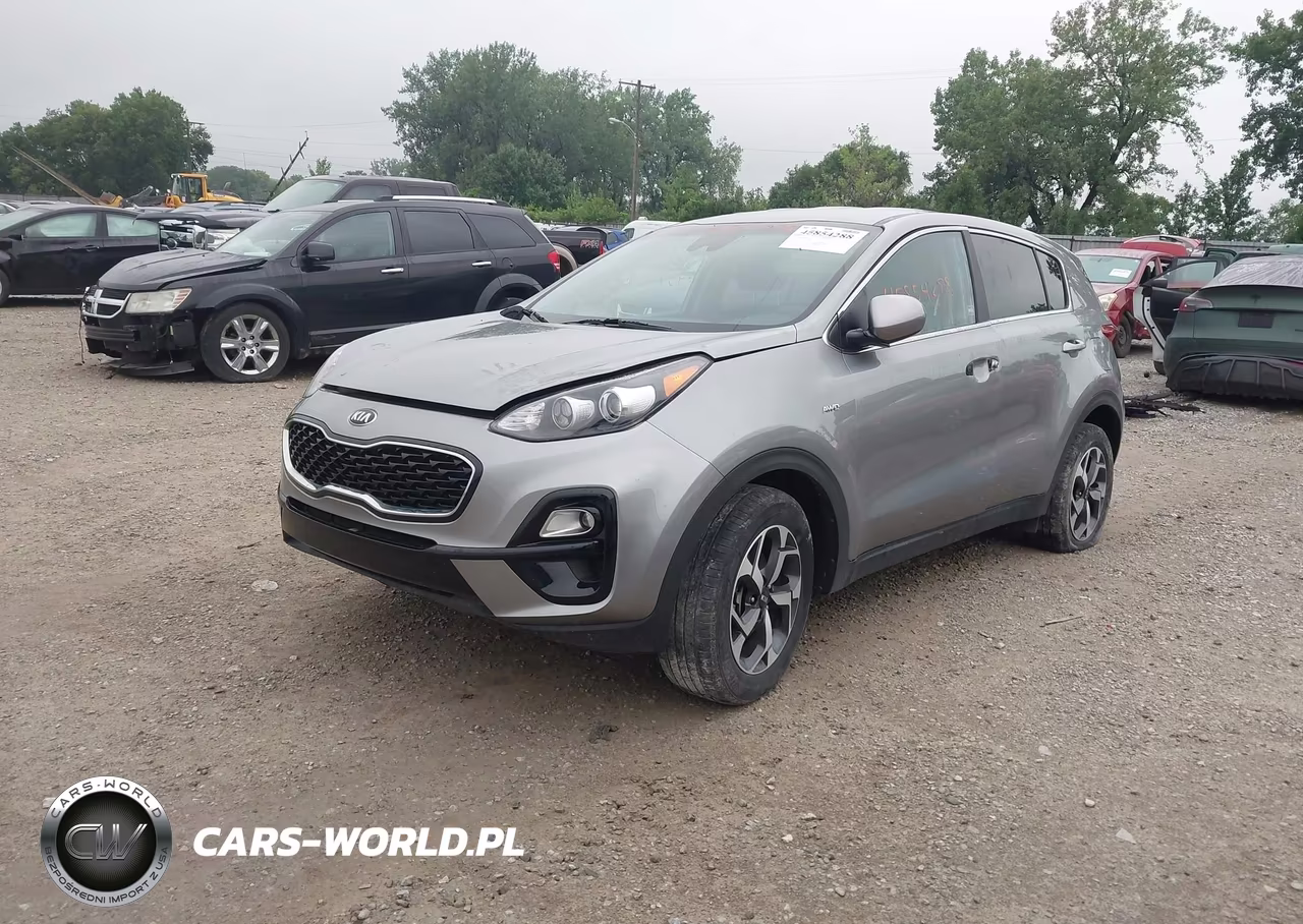 2022 Kia Sportage Lx VIN:KNDPMCAC1N7000830 - 2