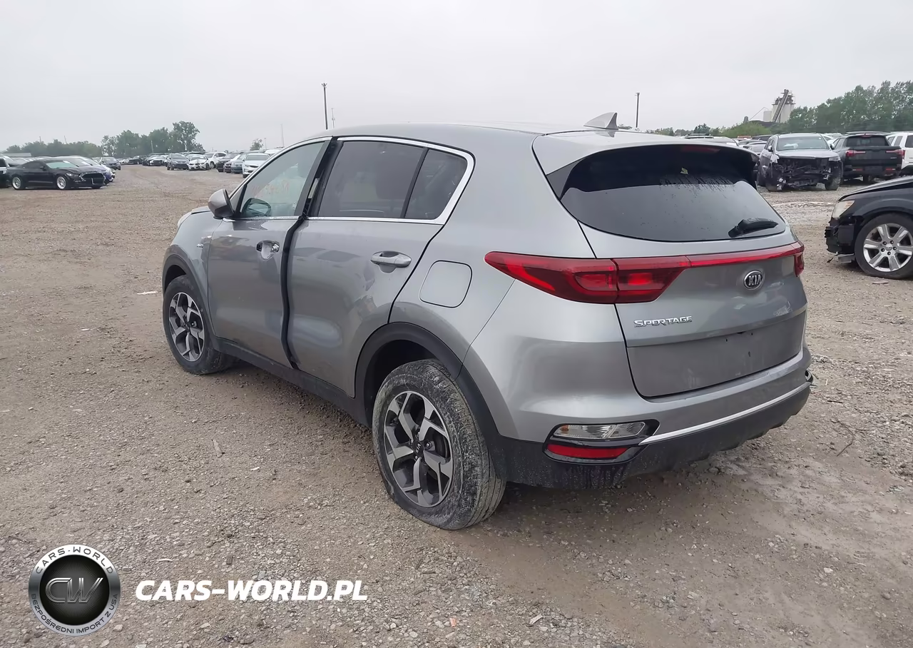 2022 Kia Sportage Lx VIN:KNDPMCAC1N7000830 - 3