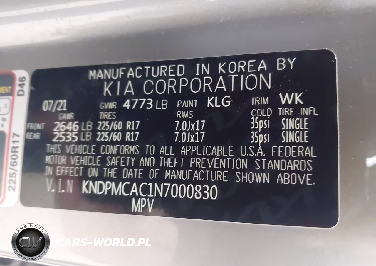 2022 Kia Sportage Lx VIN:KNDPMCAC1N7000830 - 9