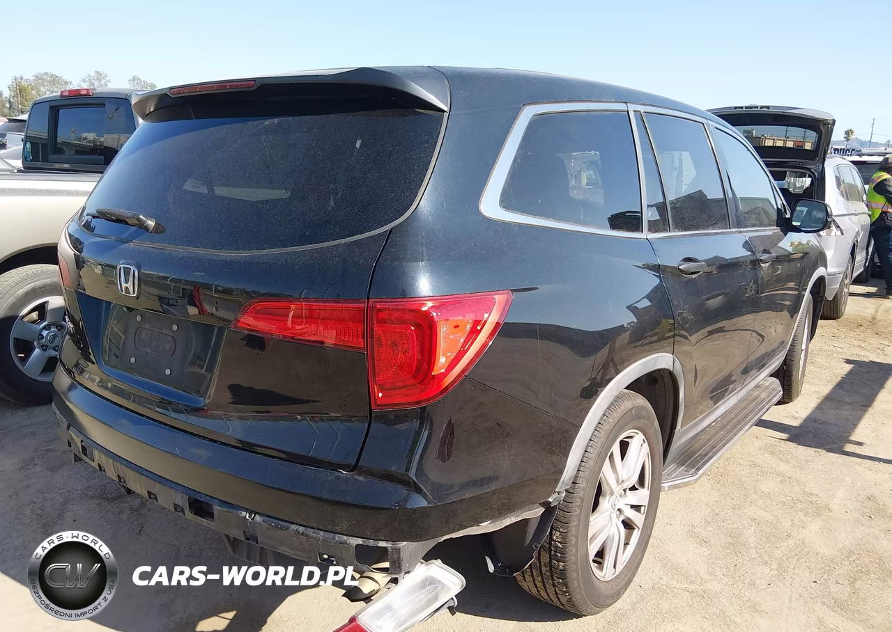 2016 Honda Pilot Lx VIN:5FNYF5H15GB014404 - 4