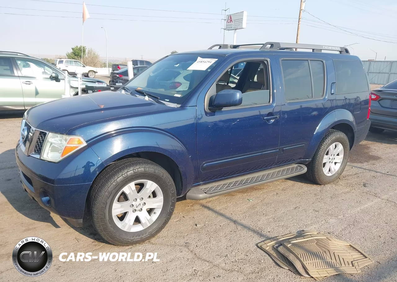 2006 Nissan Pathfinder Le VIN:5N1AR18W46C663342 - 2