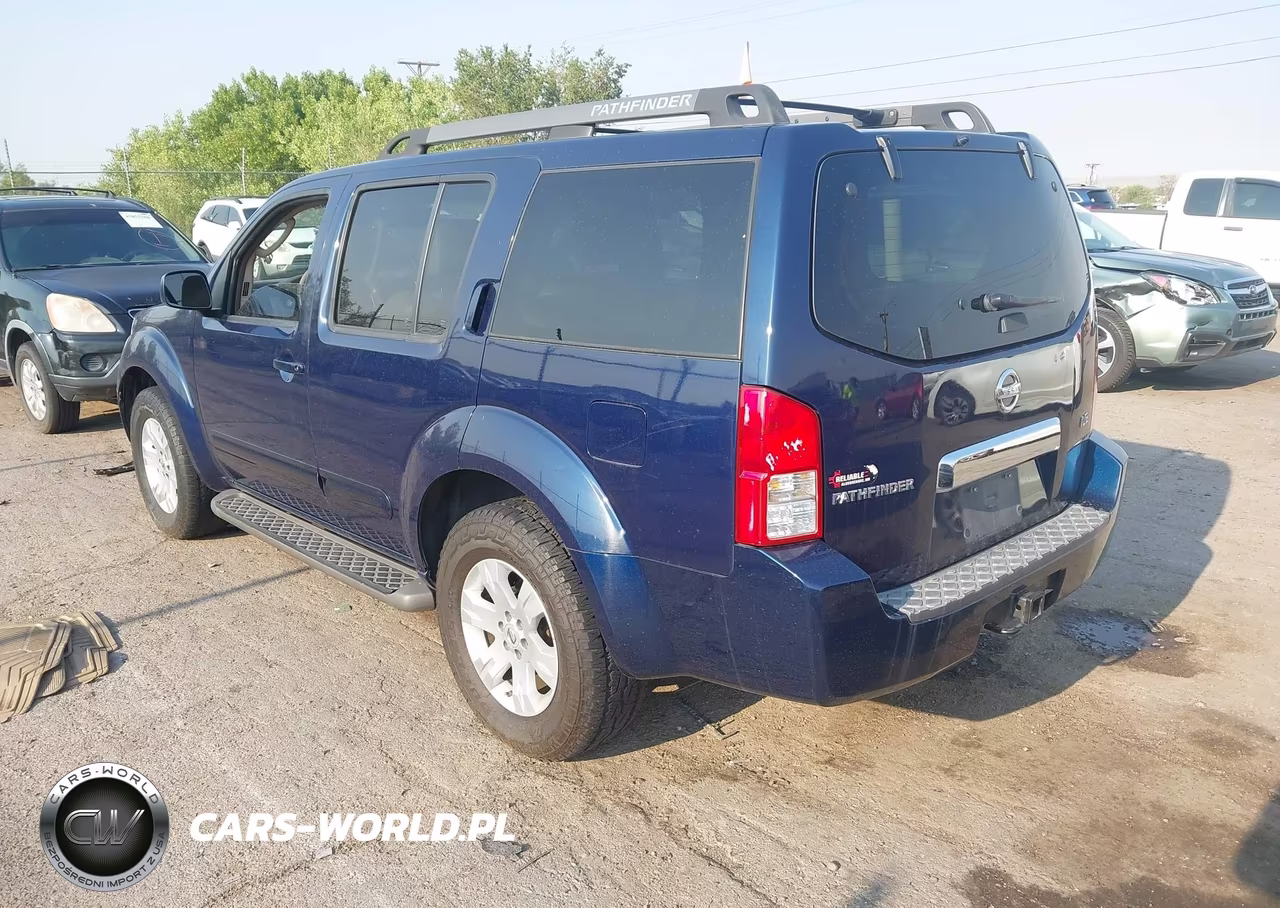 2006 Nissan Pathfinder Le VIN:5N1AR18W46C663342 - 3