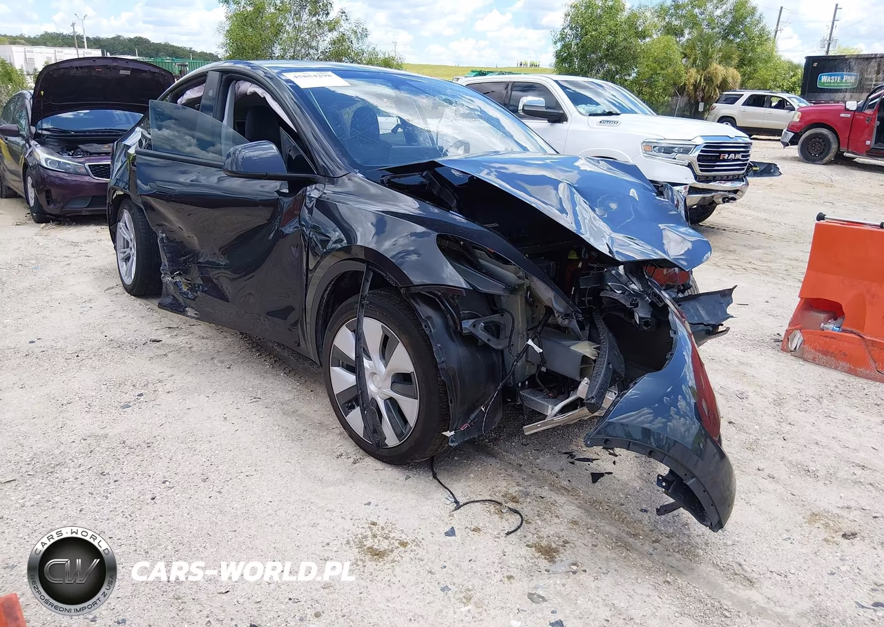 2024 Tesla Model Y Long Range Single Motor Rear-Wheel Drive-Rwd VIN:7SAYGDED6RF038156 - 1