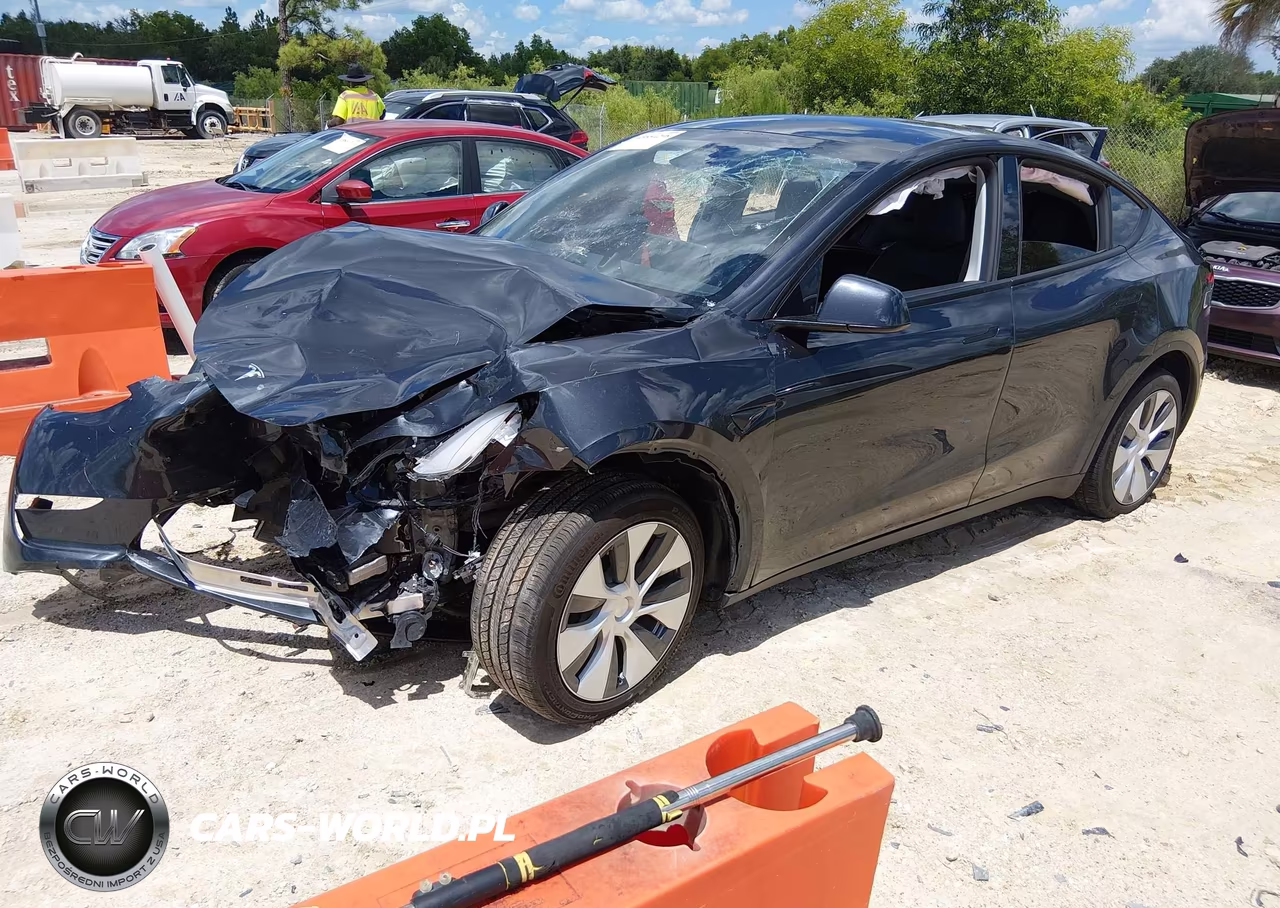 2024 Tesla Model Y Long Range Single Motor Rear-Wheel Drive-Rwd VIN:7SAYGDED6RF038156 - 2
