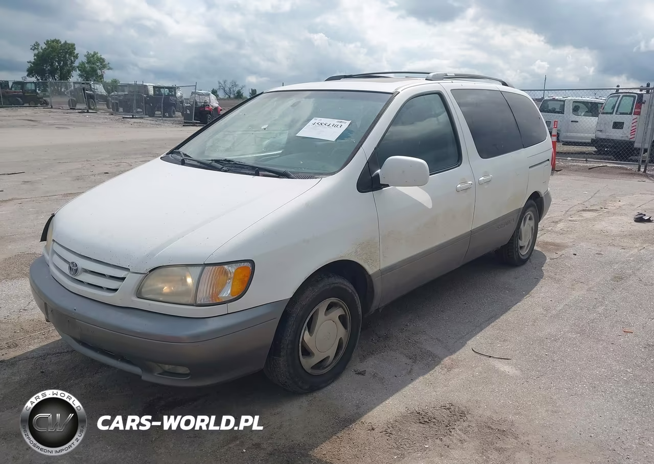 2001 Toyota Sienna Xle VIN:4T3ZF13C61U410932 - 2