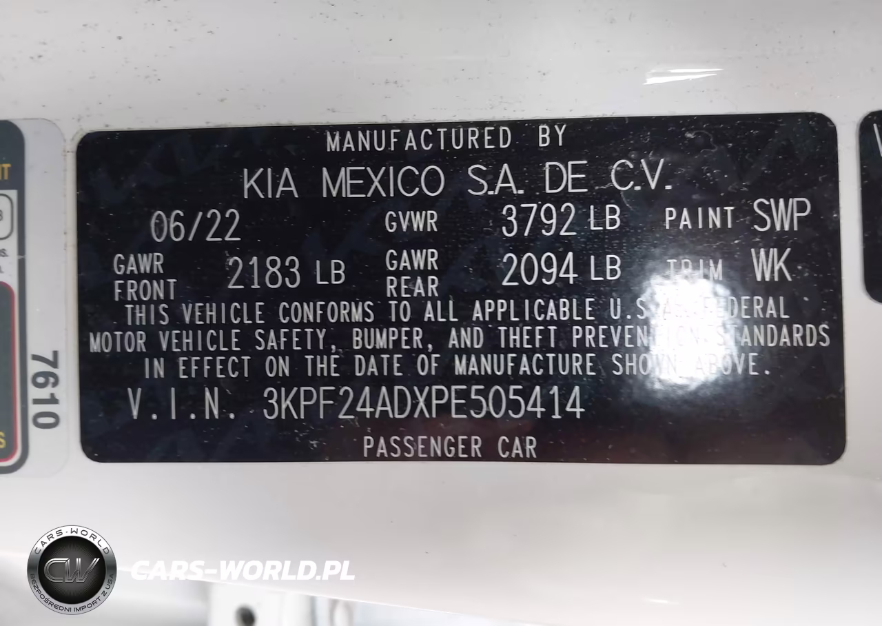 2023 Kia Forte Lxs VIN:3KPF24ADXPE505414 - 9