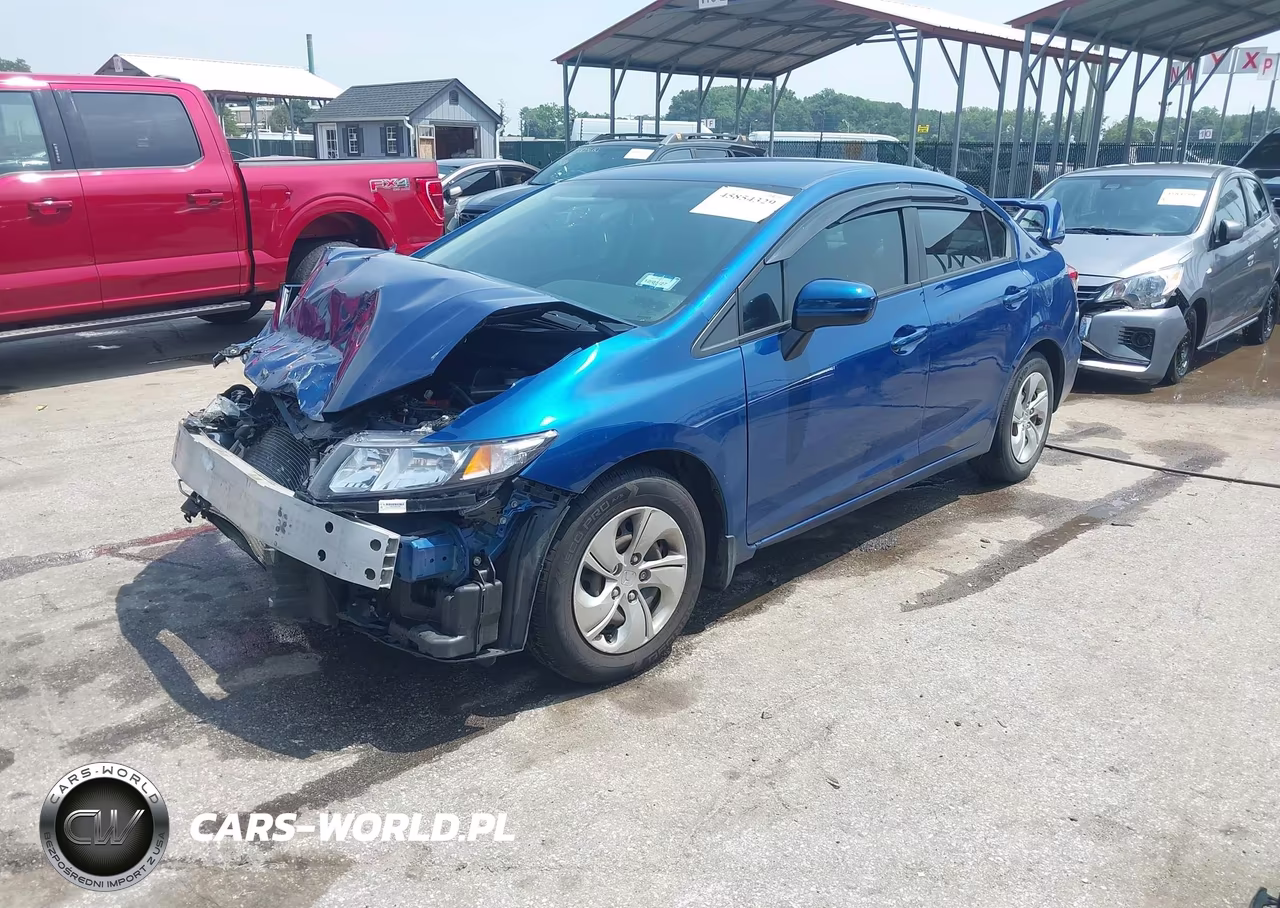 2015 Honda Civic Lx VIN:2HGFB2F58FH558283 - 2