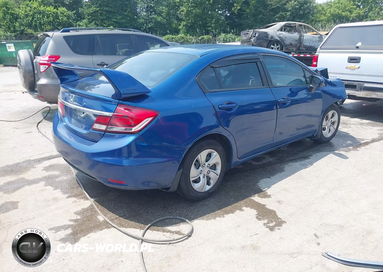 2015 Honda Civic Lx VIN:2HGFB2F58FH558283 - 4