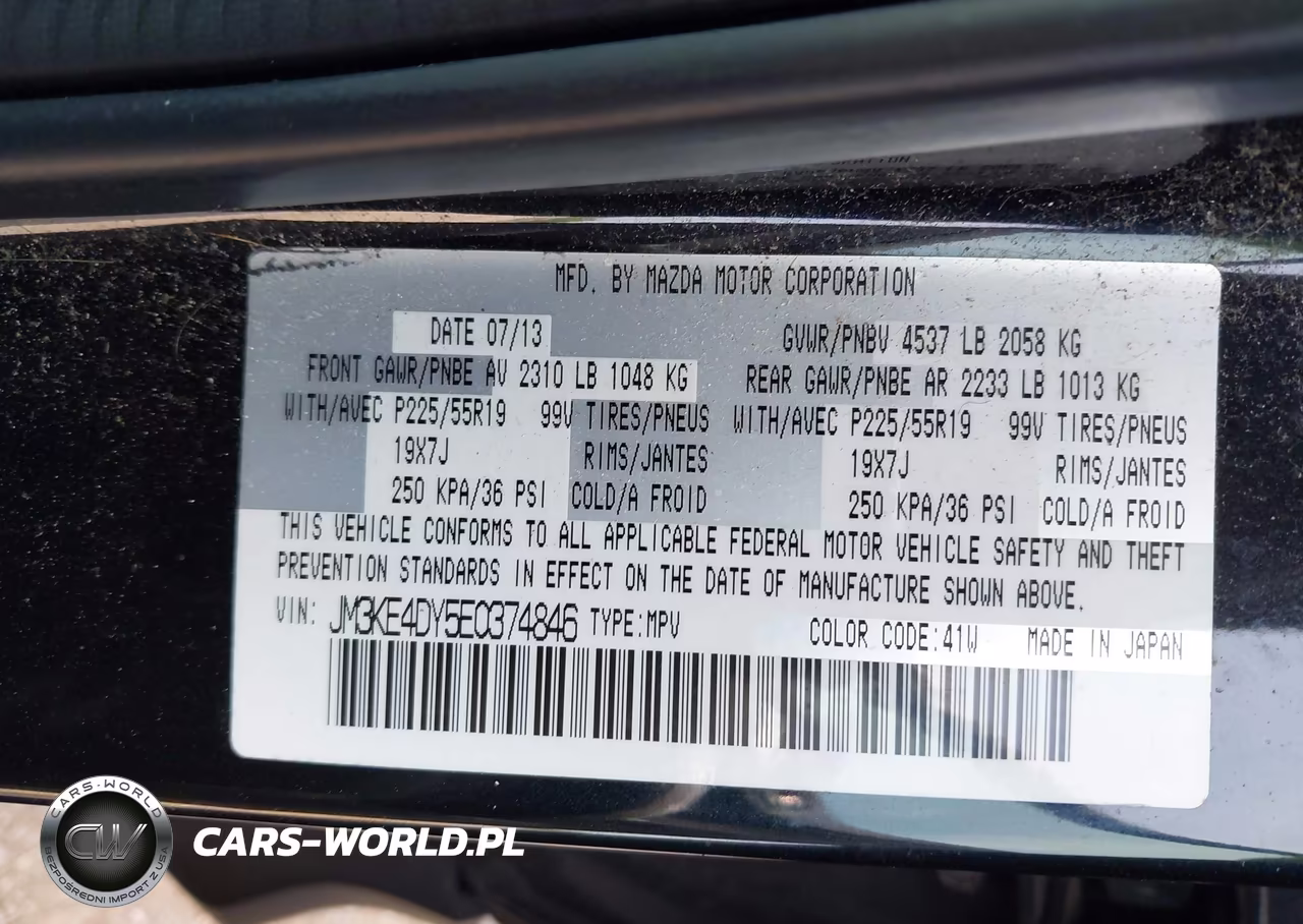 2014 Mazda Cx-5 Grand Touring VIN:JM3KE4DY5E0374846 - 9