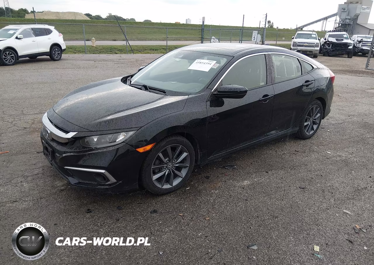2019 Honda Civic Ex VIN:JHMFC1F30KX003384 - 2