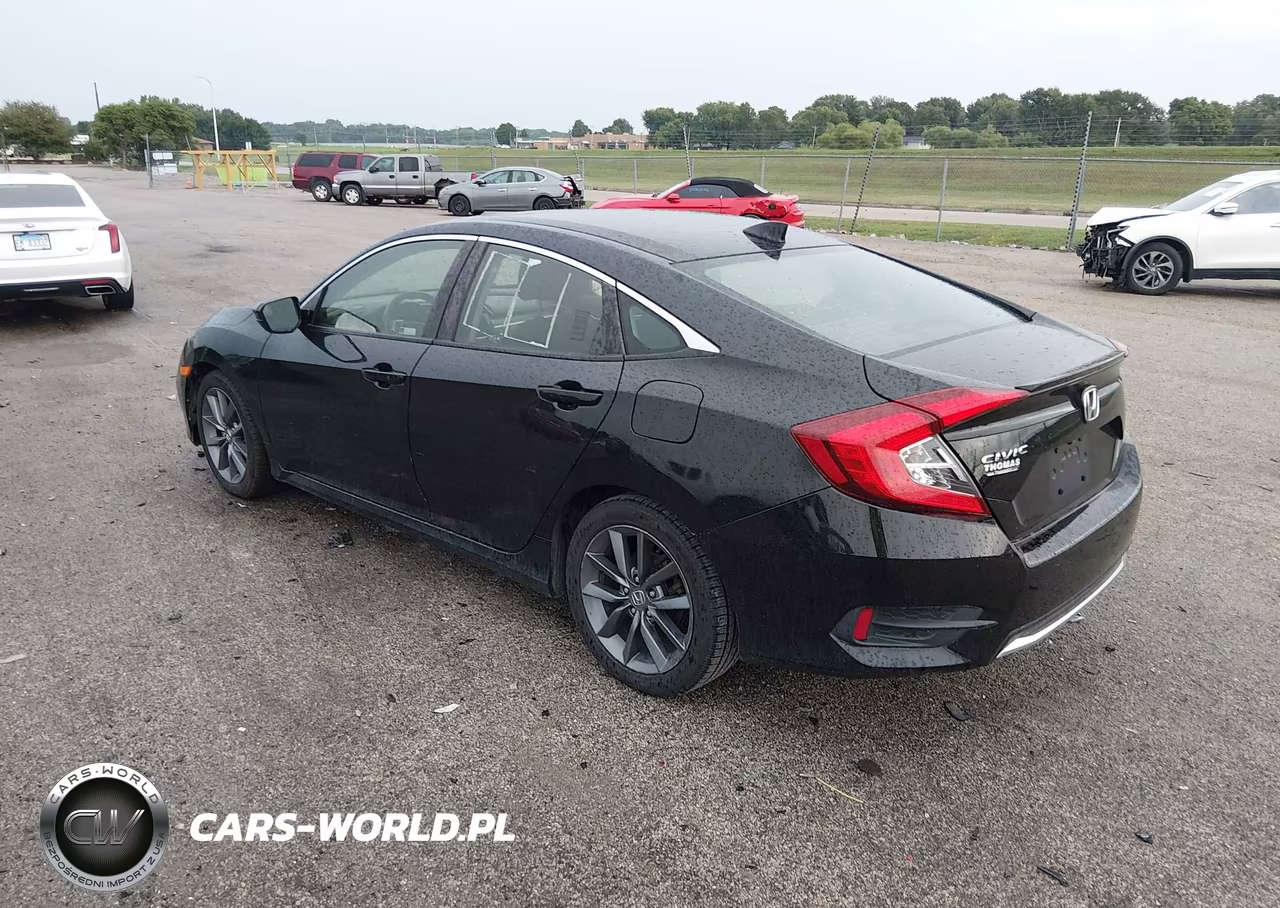 2019 Honda Civic Ex VIN:JHMFC1F30KX003384 - 3