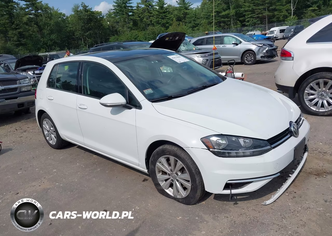 2018 Volkswagen Golf Tsi S-Tsi Se VIN:3VWG17AU0JM272954 - 1