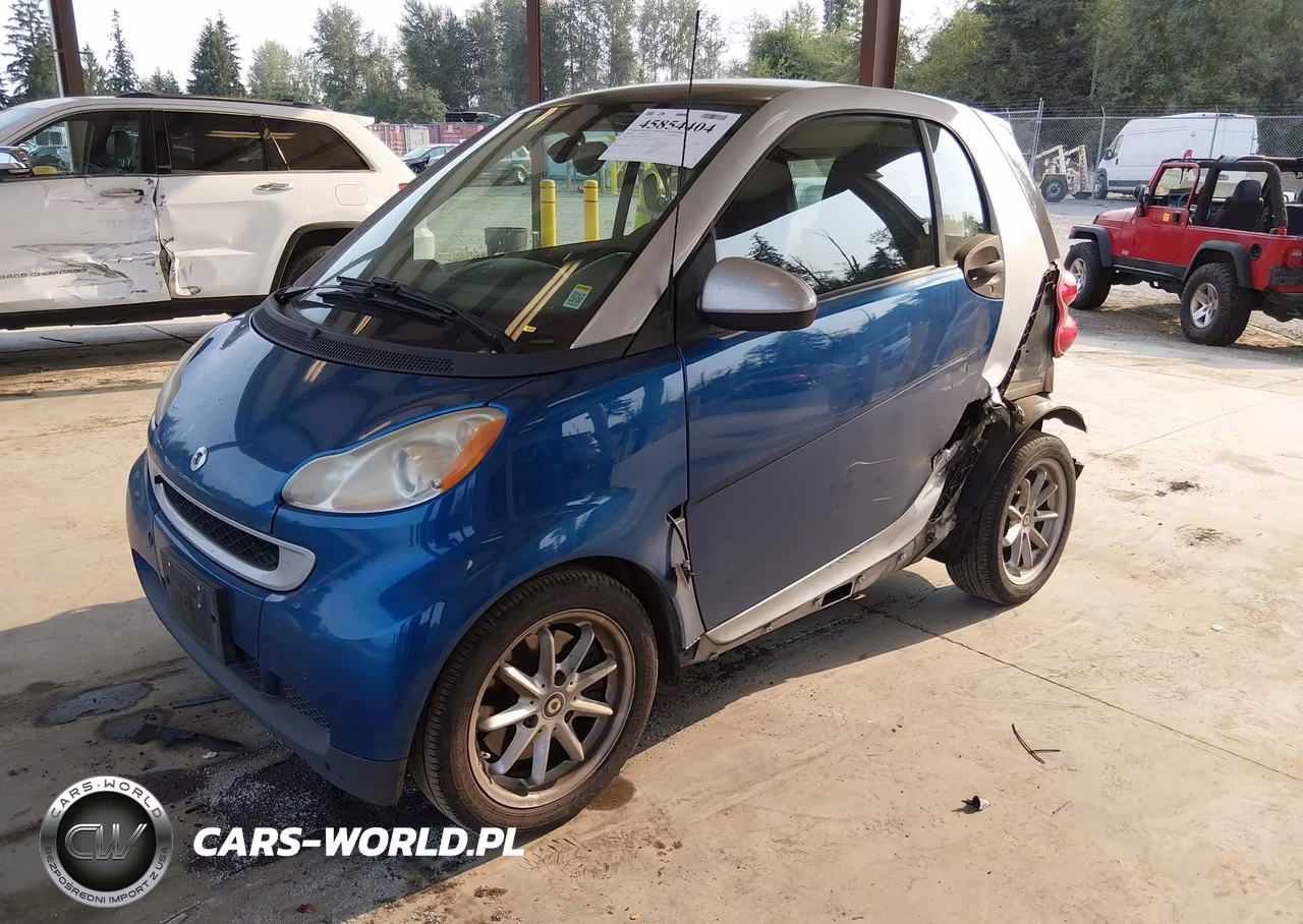 2008 Smart Fortwo Passion-Pure VIN:WMEEJ31X88K190938 - 2