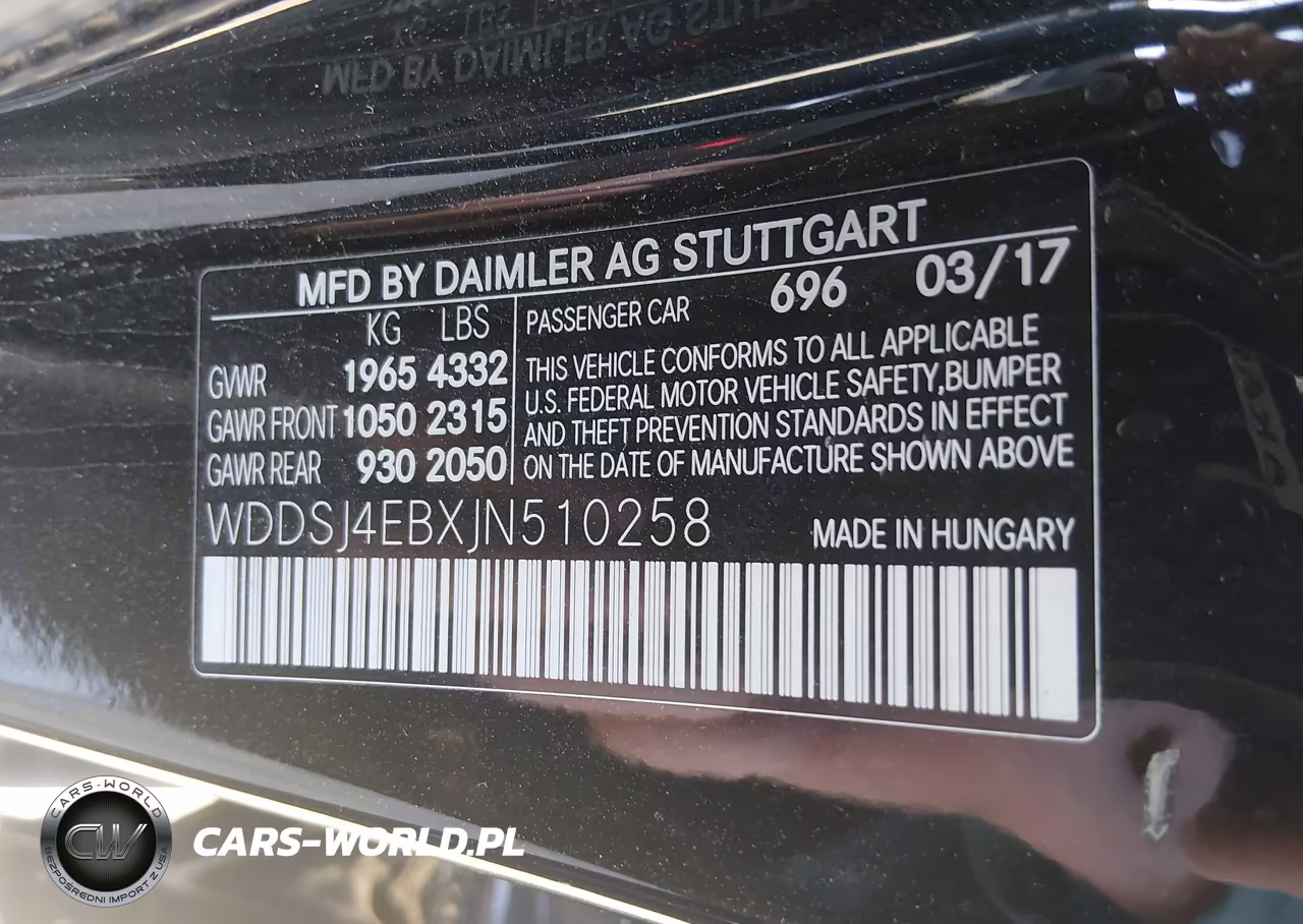 2018 Mercedes-Benz Cla 250 VIN:WDDSJ4EBXJN510258 - 9
