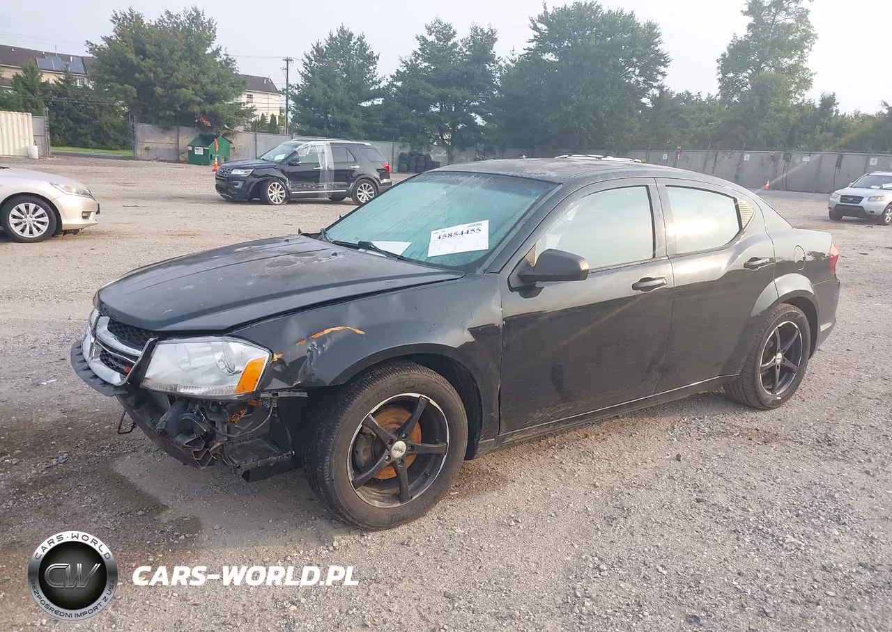 2014 Dodge Avenger Se VIN:1C3CDZAB2EN147022 - 2