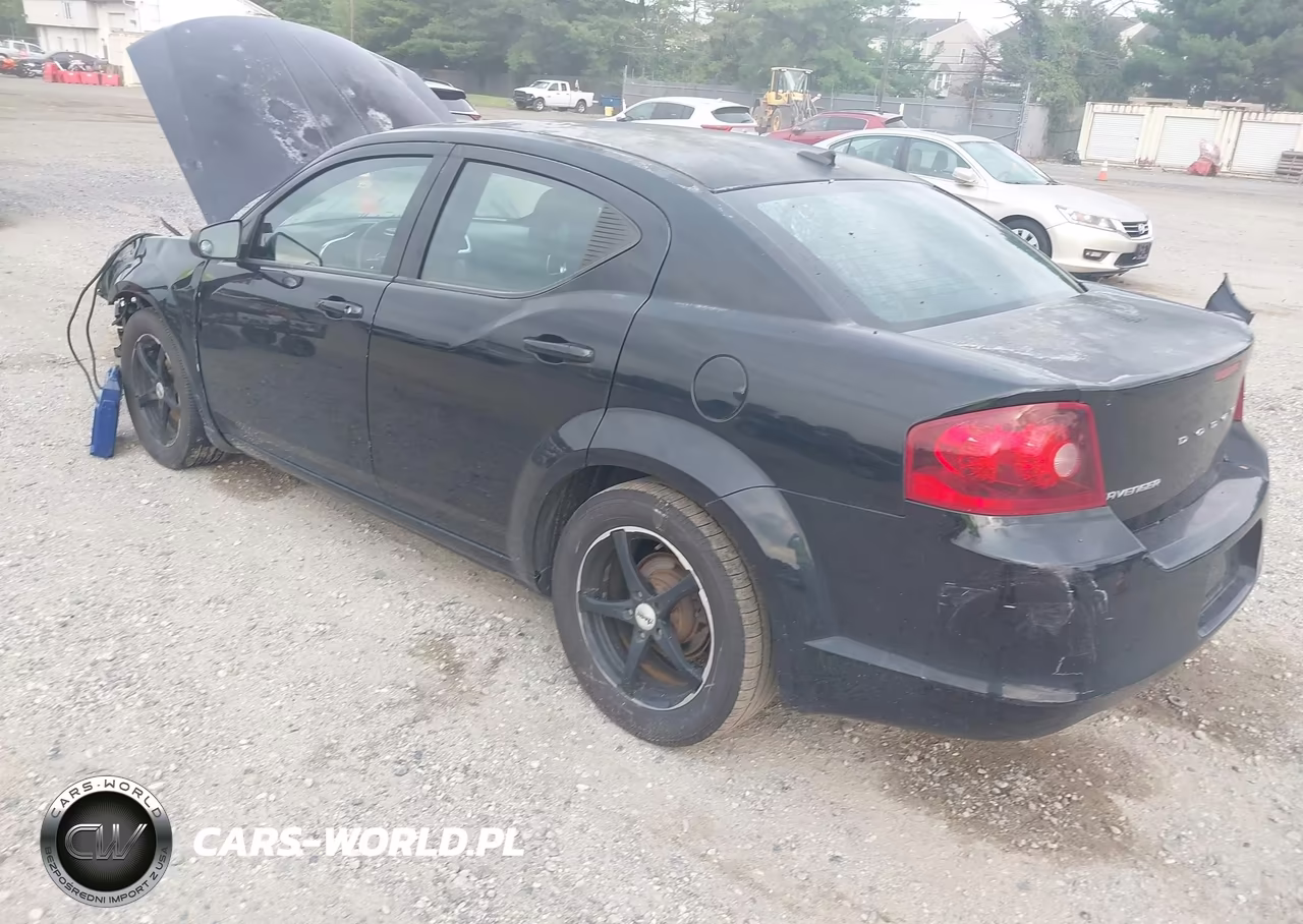 2014 Dodge Avenger Se VIN:1C3CDZAB2EN147022 - 3
