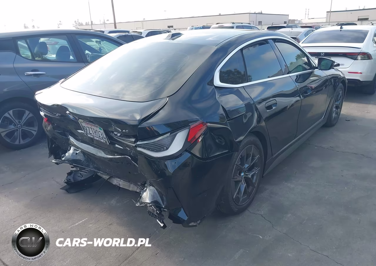 2026 BMW I4 Gran Coupe Edrive40 VIN:WBY63HD00TFW87362 - 4