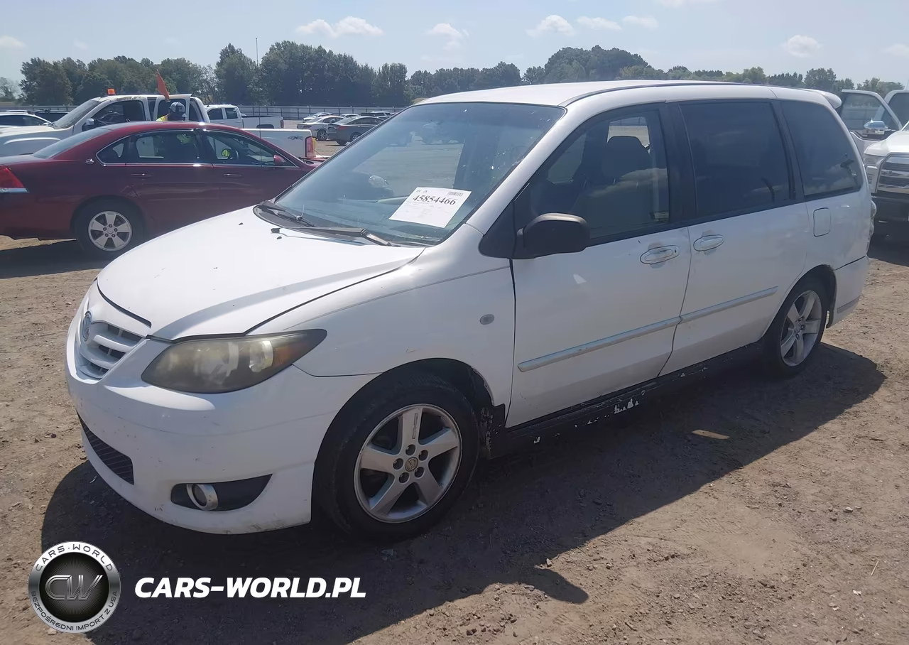 2004 Mazda Mpv Lx VIN:JM3LW28J540500981 - 2