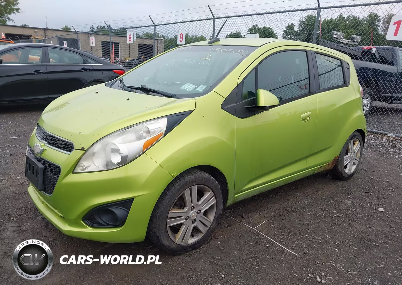 2013 Chevrolet Spark Ls Manual VIN:KL8CA6S91DC626016 - 2