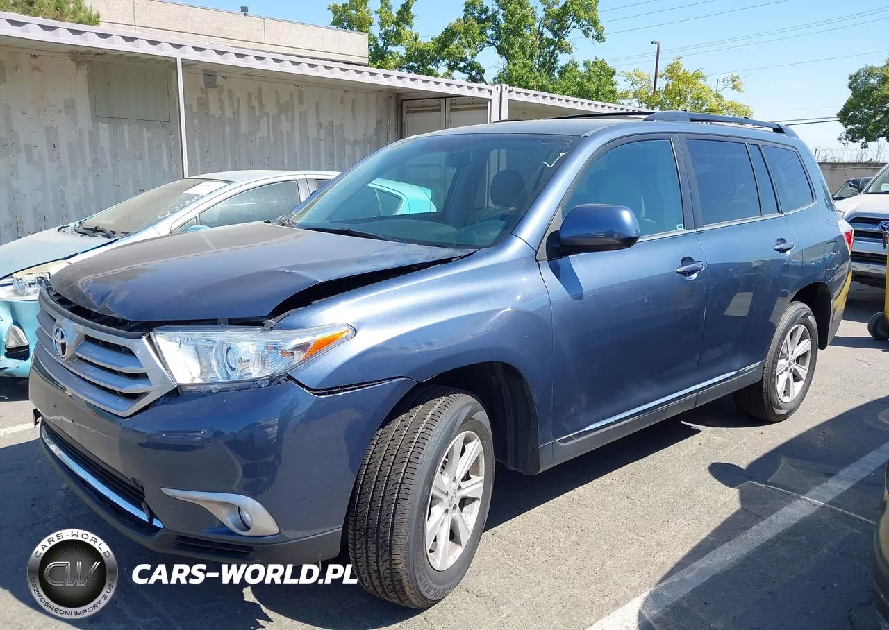 2013 Toyota Highlander Base Plus V6 VIN:5TDZK3EH3DS126891 - 2