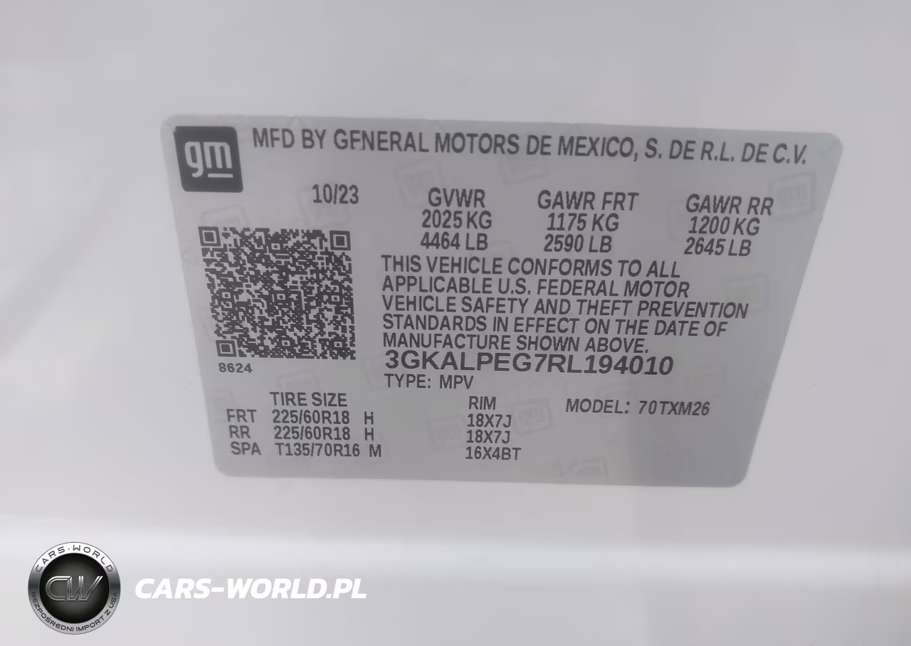 2024 GMC Terrain Fwd Slt VIN:3GKALPEG7RL194010 - 9