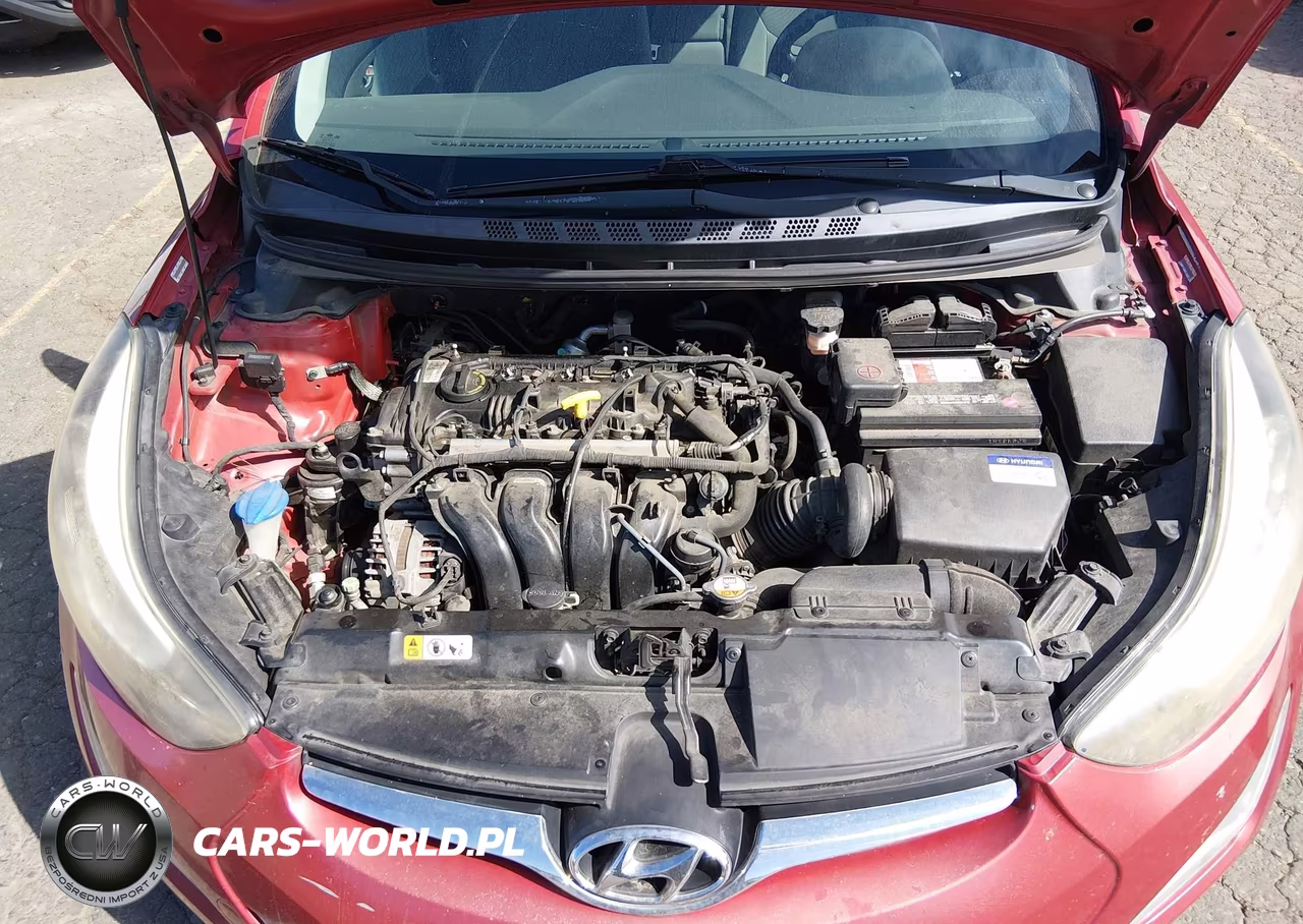 2014 Hyundai Elantra Se VIN:KMHDH4AE4EU166822 - 10