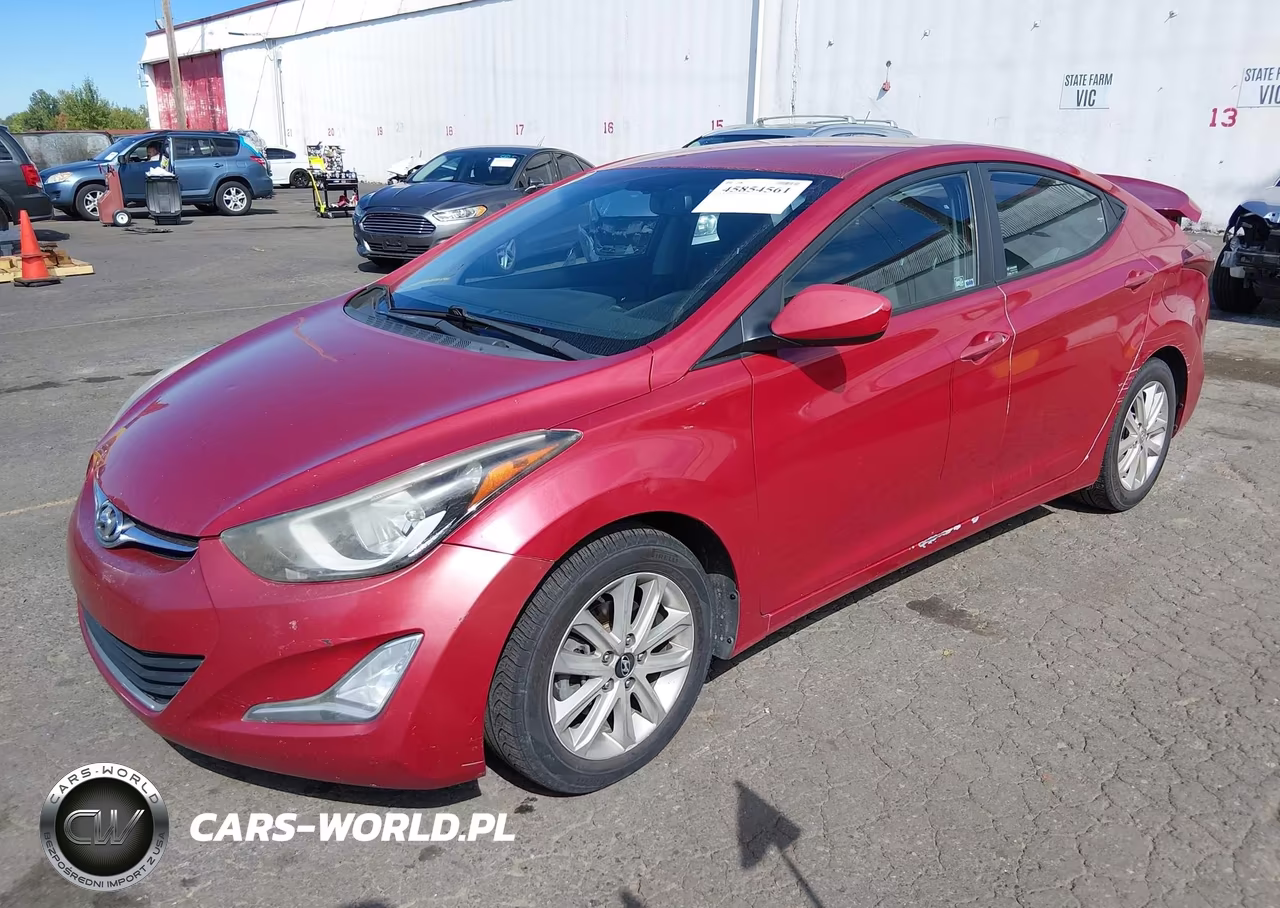 2014 Hyundai Elantra Se VIN:KMHDH4AE4EU166822 - 2