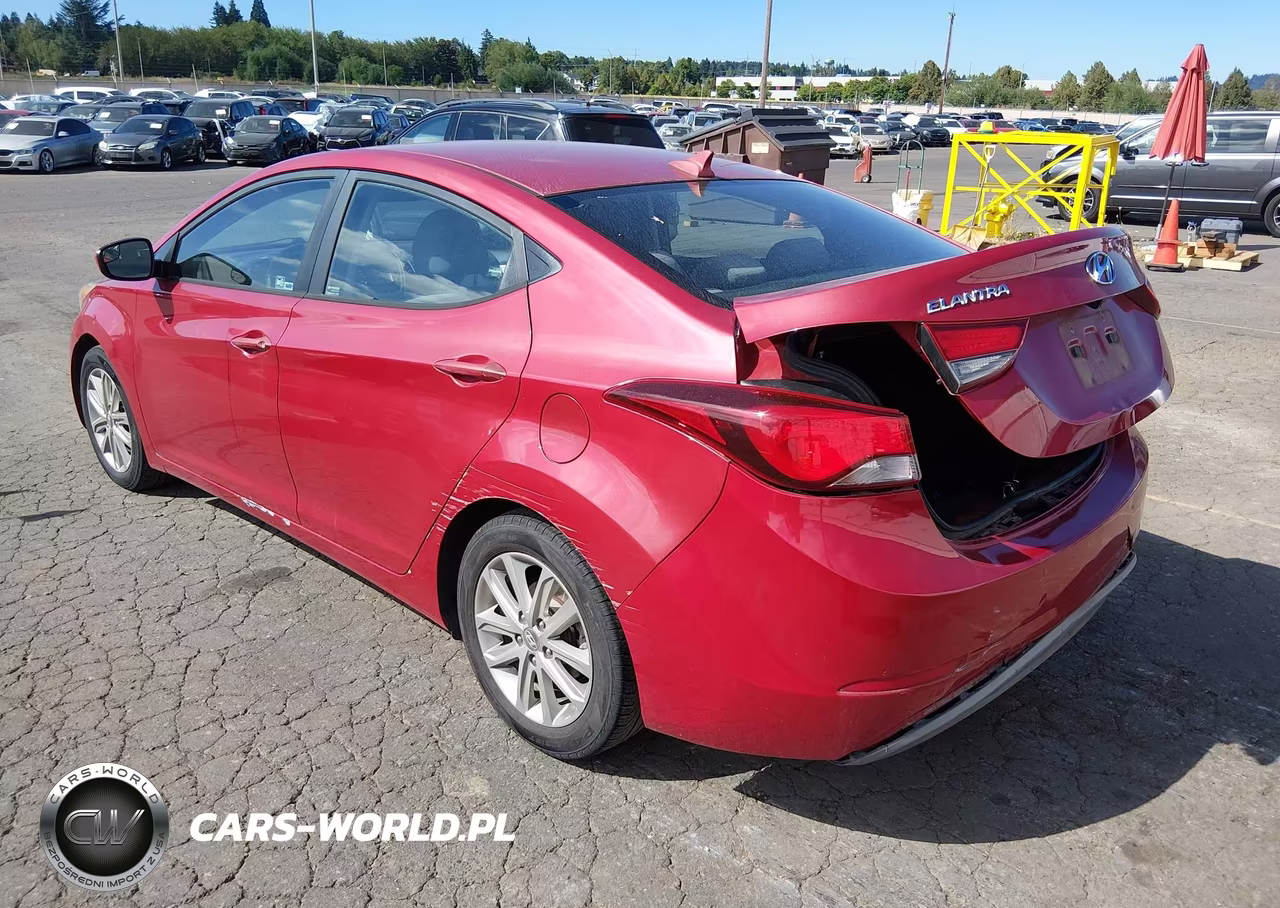 2014 Hyundai Elantra Se VIN:KMHDH4AE4EU166822 - 3