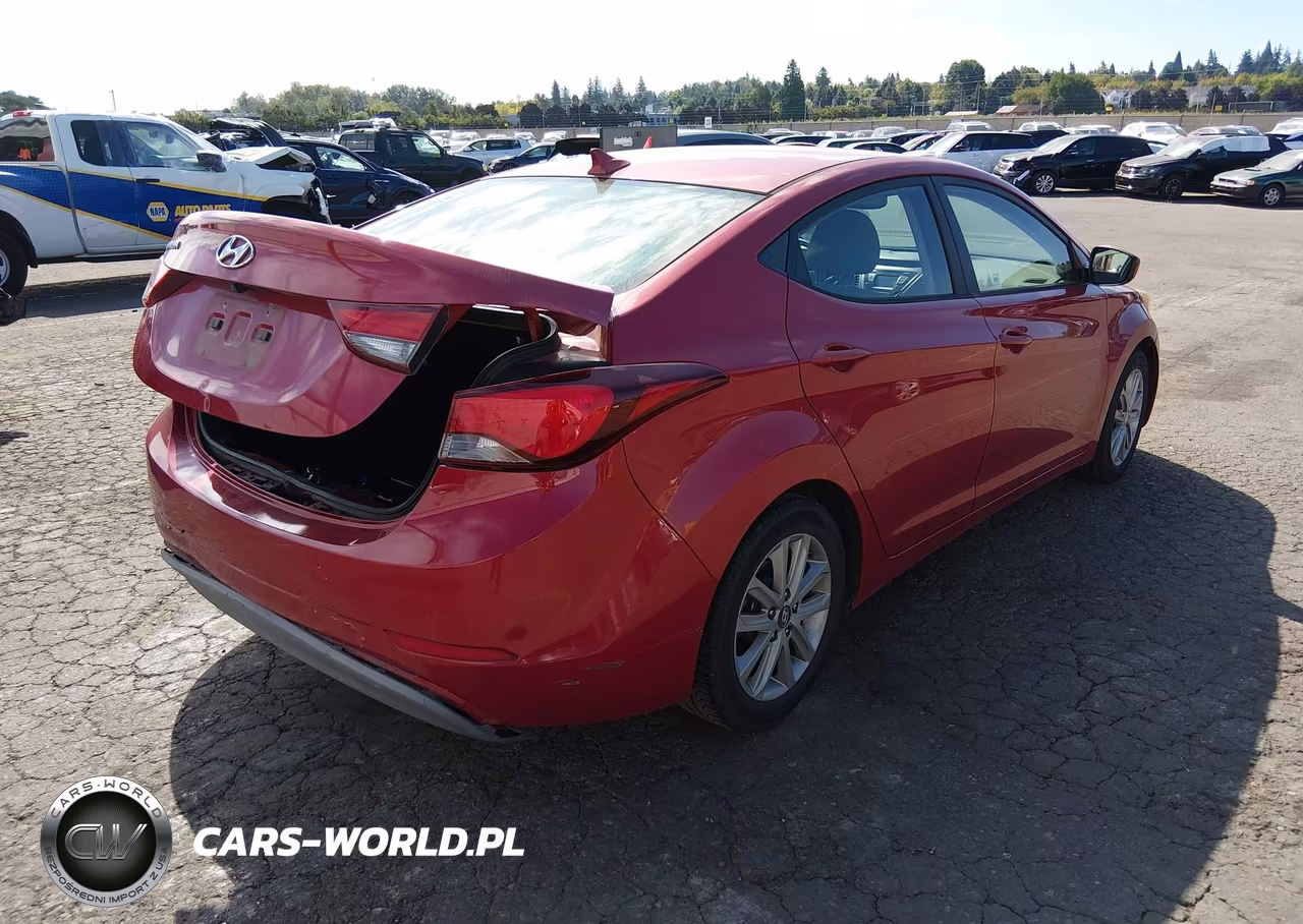 2014 Hyundai Elantra Se VIN:KMHDH4AE4EU166822 - 4