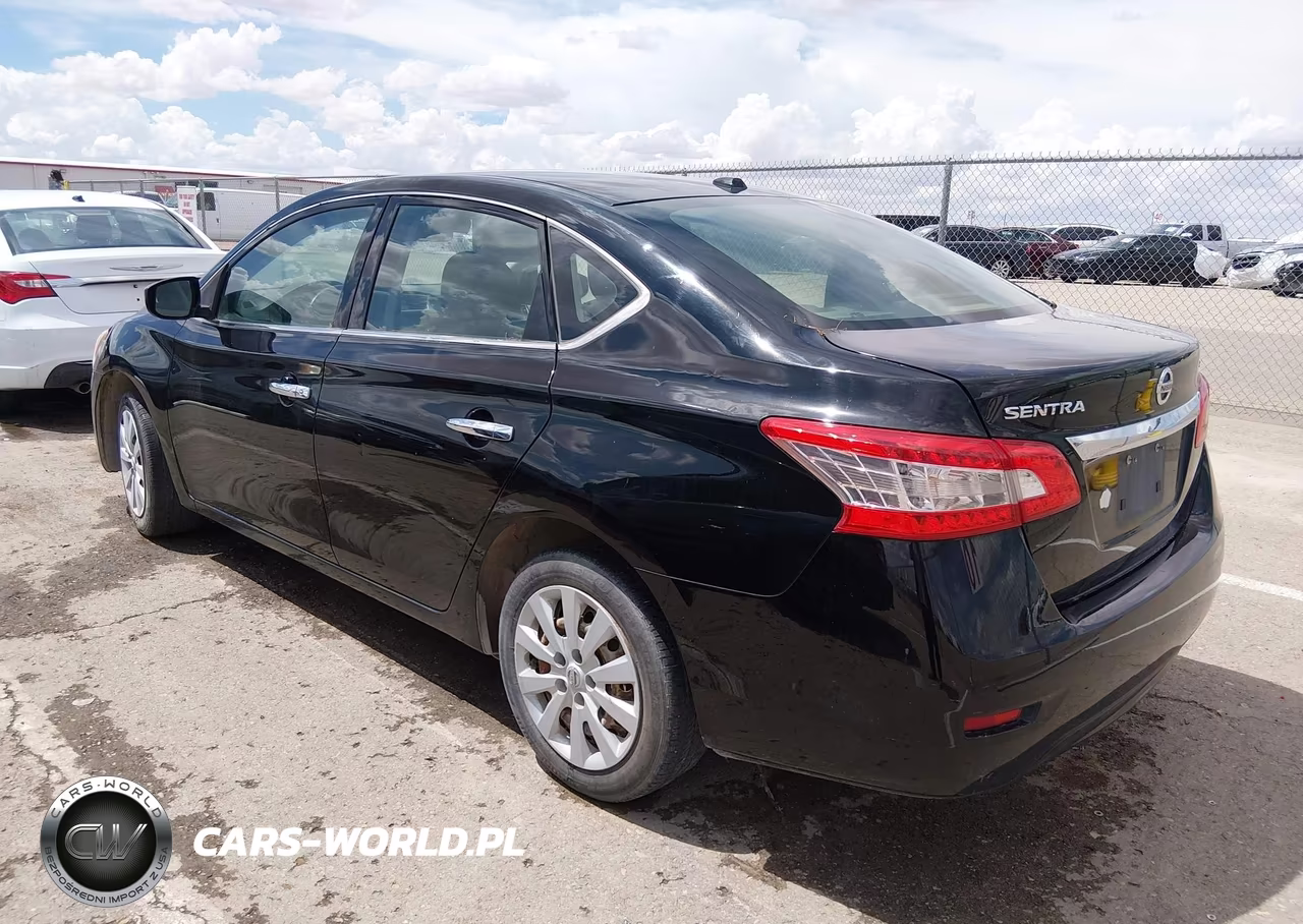 2015 Nissan Sentra Sv VIN:3N1AB7AP7FL676852 - 3
