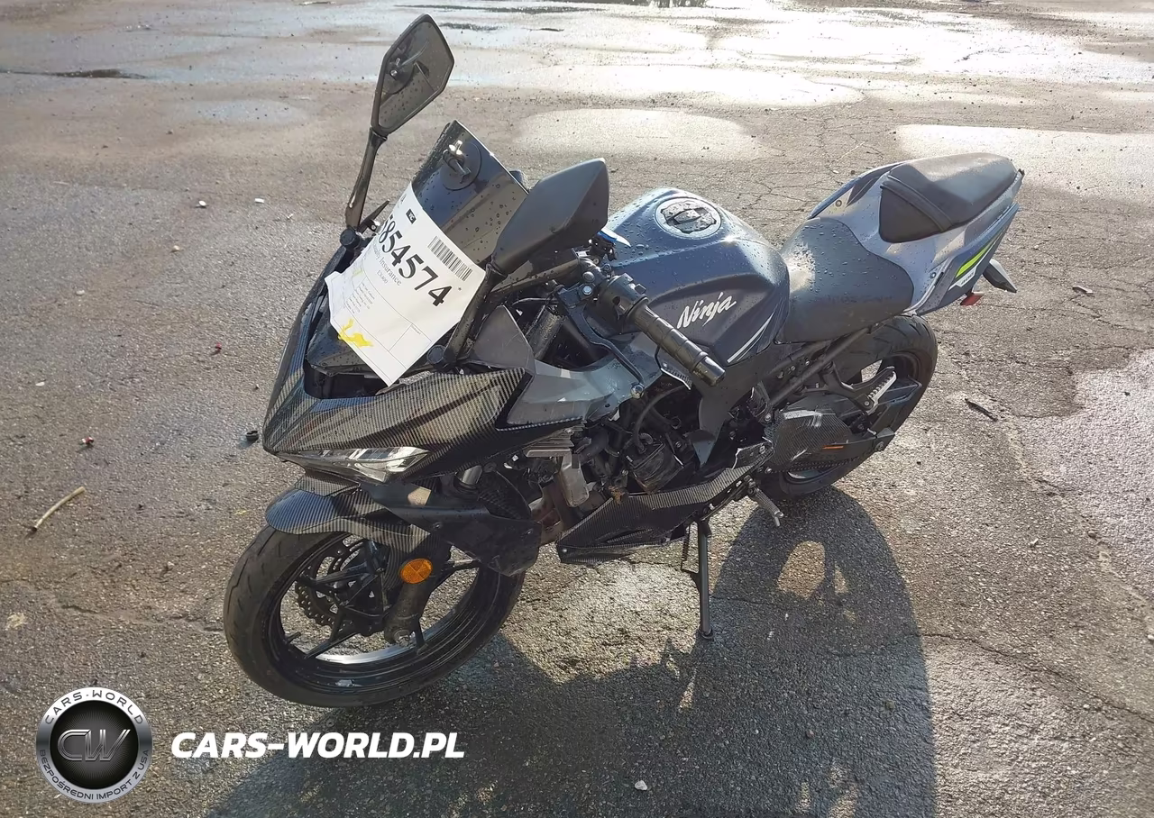 2022 Kawasaki Ex400 VIN:JKAEXKH13NDAE2729 - 2