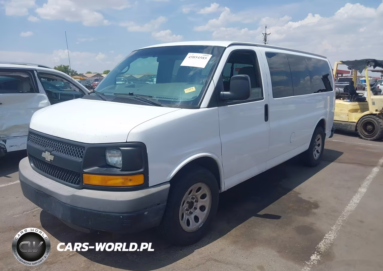 2009 Chevrolet Express Passenger Ls VIN:1GNFG154791158440 - 2
