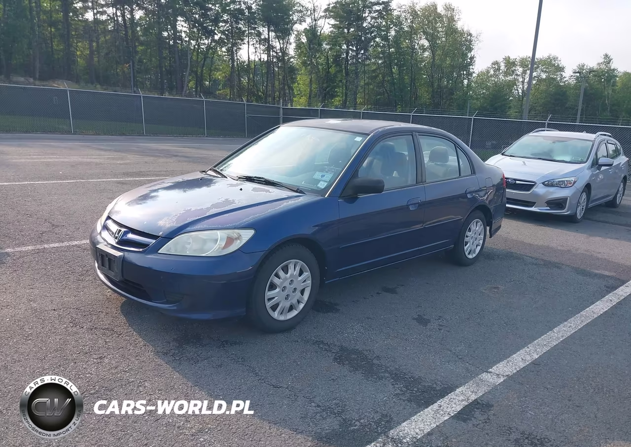 2005 Honda Civic Lx VIN:2HGES16545H591706 - 2