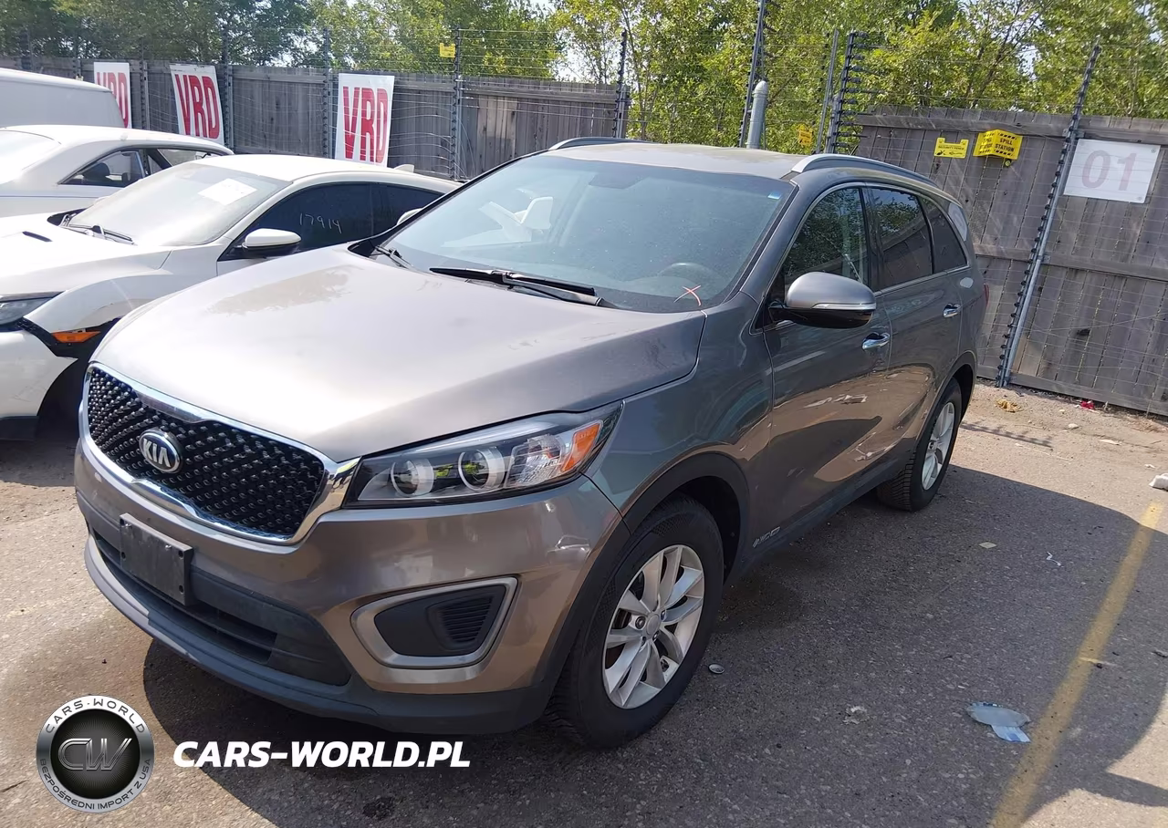2017 Kia Sorento 3.3L Lx VIN:5XYPGDA54HG193609 - 2
