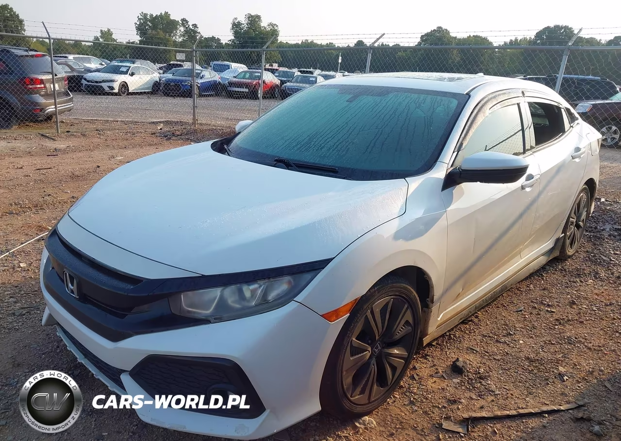 2017 Honda Civic Ex VIN:SHHFK7H55HU200476 - 2