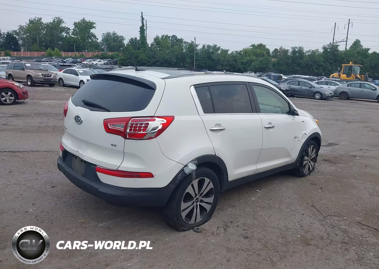 2012 Kia Sportage Ex VIN:KNDPCCA24C7226545 - 4