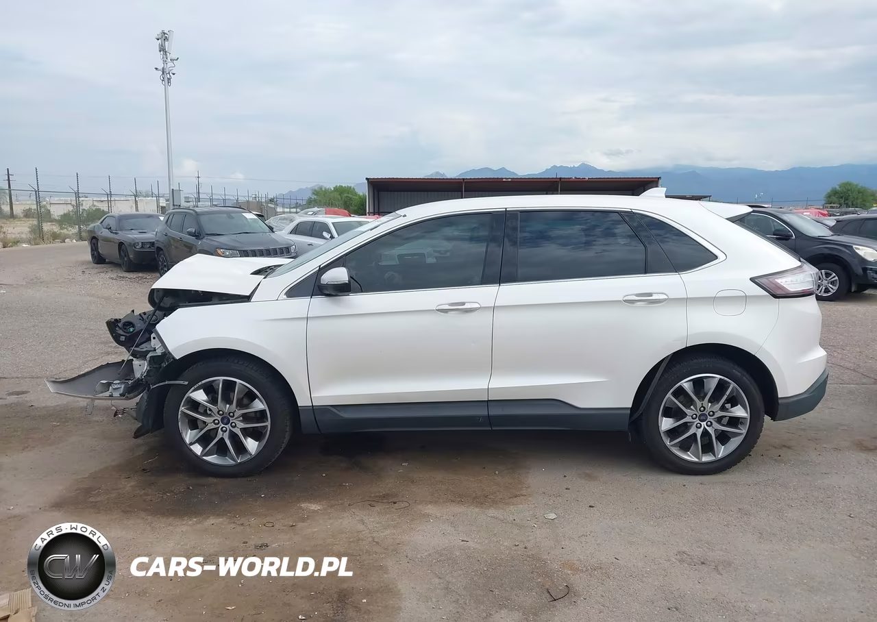 2016 Ford Edge Titanium VIN:2FMPK3K96GBB94737 - 14