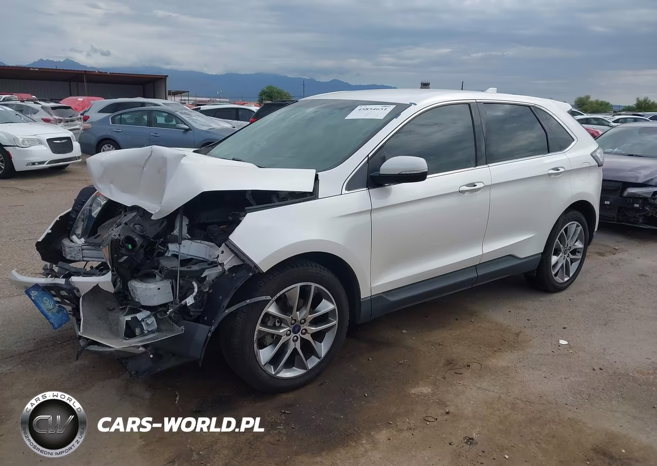2016 Ford Edge Titanium VIN:2FMPK3K96GBB94737 - 2