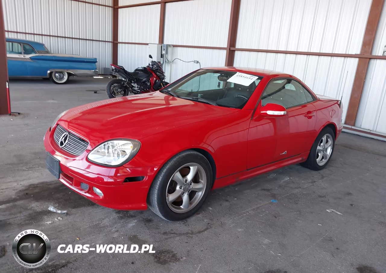 2001 Mercedes-Benz Slk 320 VIN:WDBKK65F51F232335 - 2