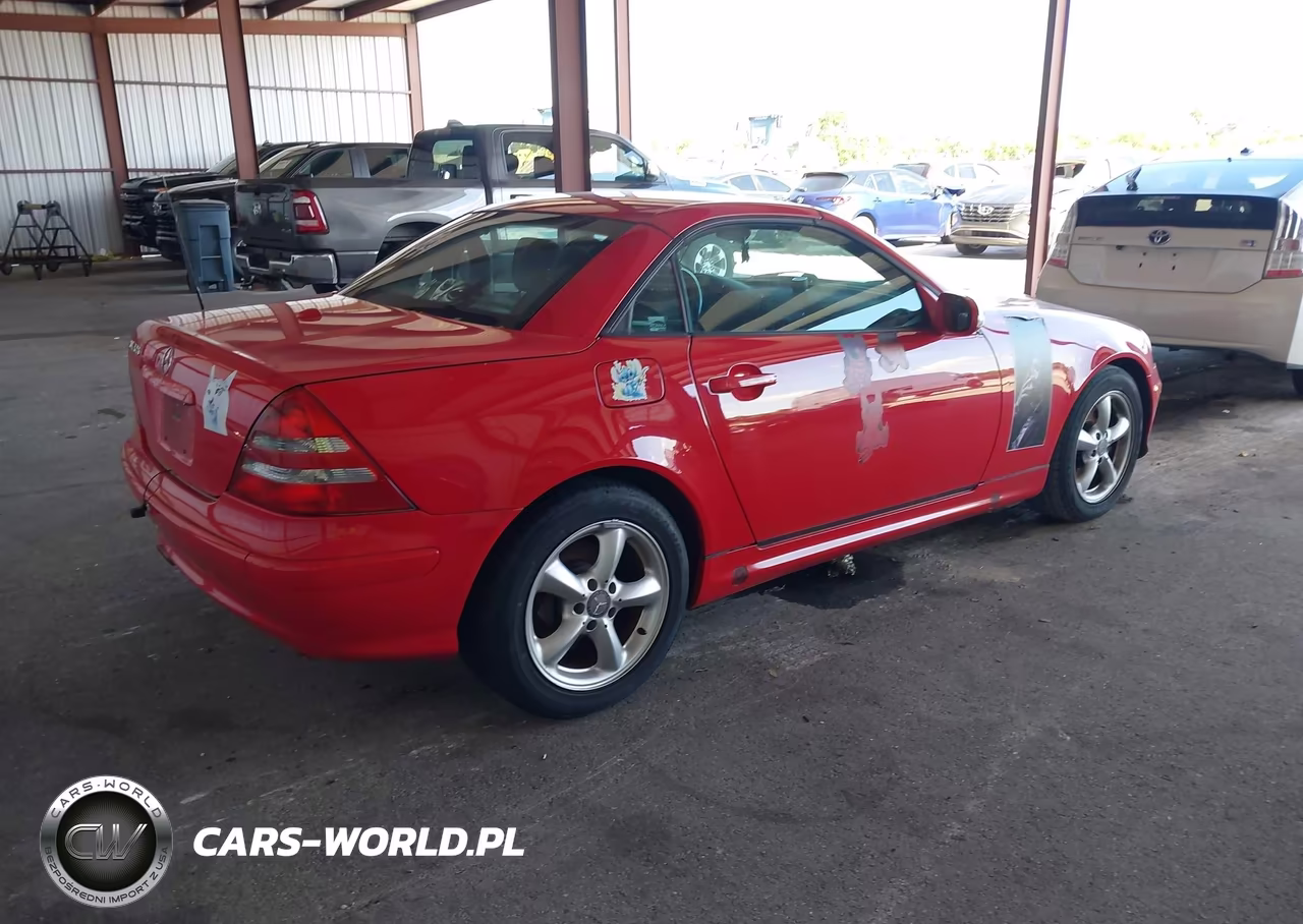 2001 Mercedes-Benz Slk 320 VIN:WDBKK65F51F232335 - 4