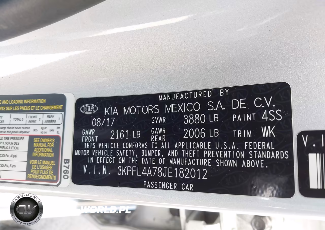 2018 Kia Forte Lx VIN:3KPFL4A78JE182012 - 9