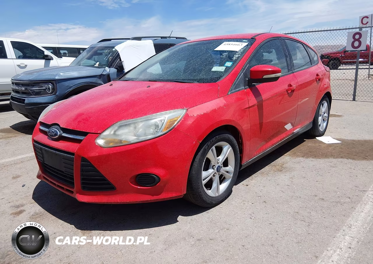 2014 Ford Focus Se VIN:1FADP3K22EL186701 - 2