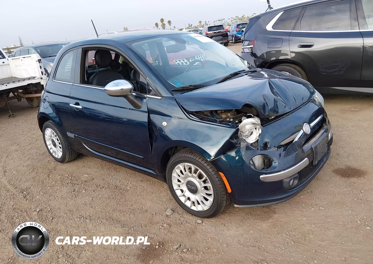 2013 Fiat 500 Lounge VIN:3C3CFFCR5DT514769 - 1