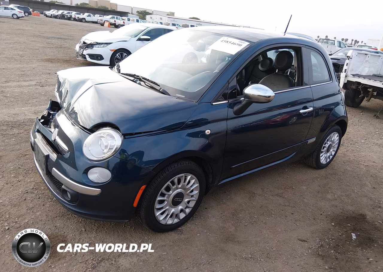 2013 Fiat 500 Lounge VIN:3C3CFFCR5DT514769 - 2