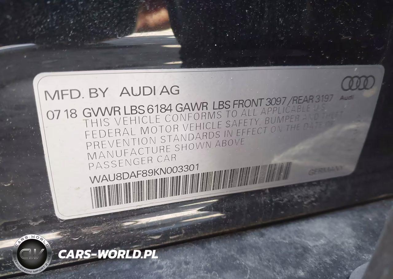 2019 Audi A8 L 55 VIN:WAU8DAF89KN003301 - 9