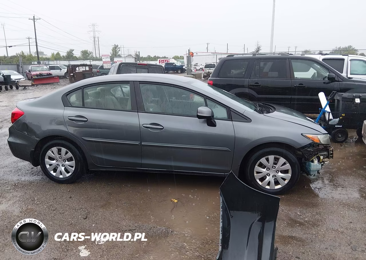 2012 Honda Civic Lx VIN:19XFB2F57CE005050 - 14