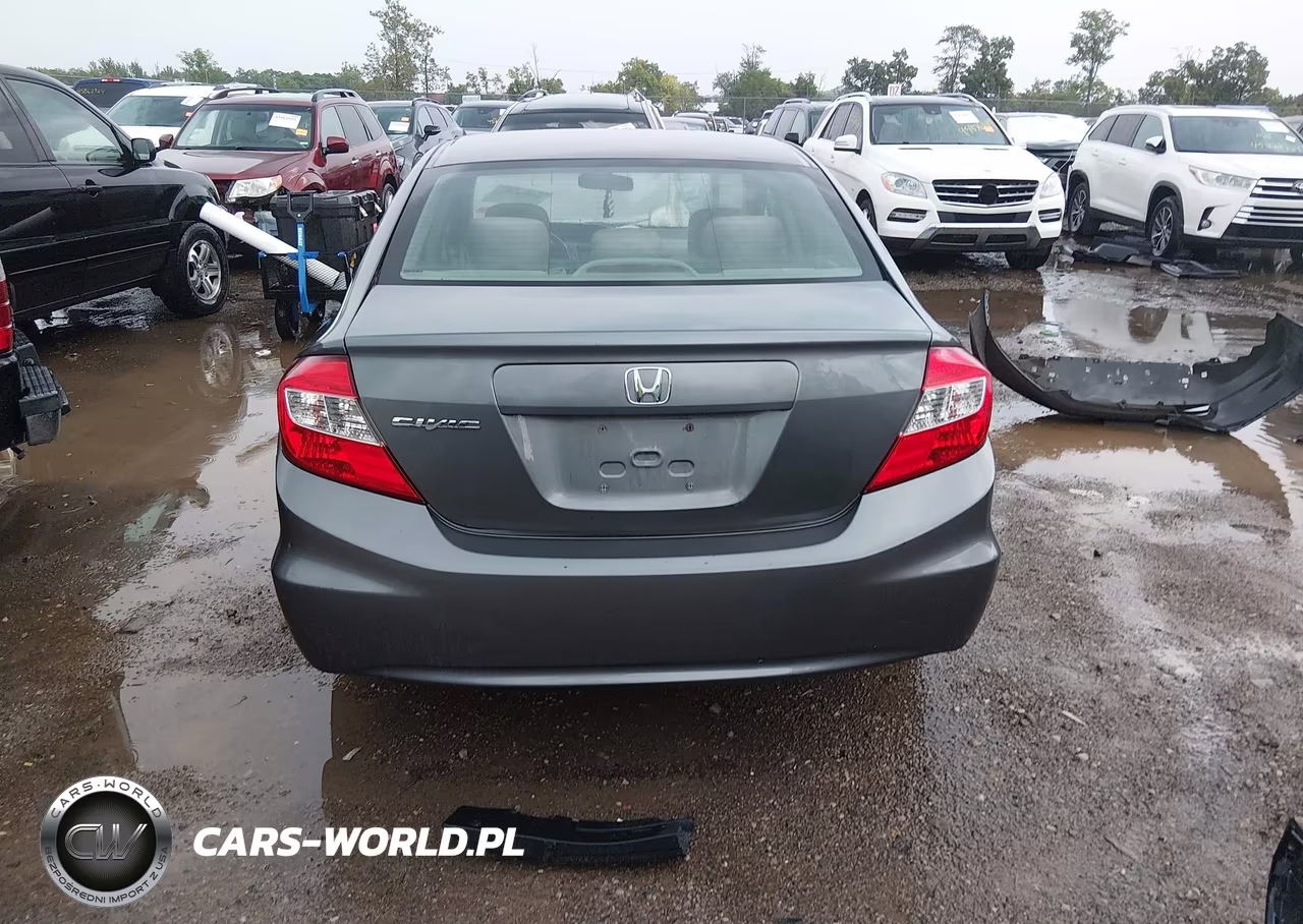 2012 Honda Civic Lx VIN:19XFB2F57CE005050 - 17
